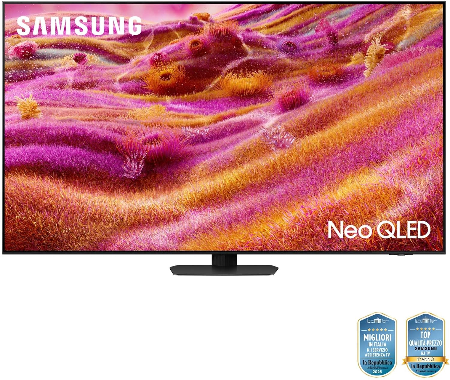Smart TV 55'' QE55QN94FATXZT Neo QLED 4K Mini LED, NQ4 AI Gen3 Processor, 4K AI Upscaling Pro, Glare Free, Motion Xcelerator 165Hz, Dolby Atmos & OTS+, NeoSlim Design, 2025