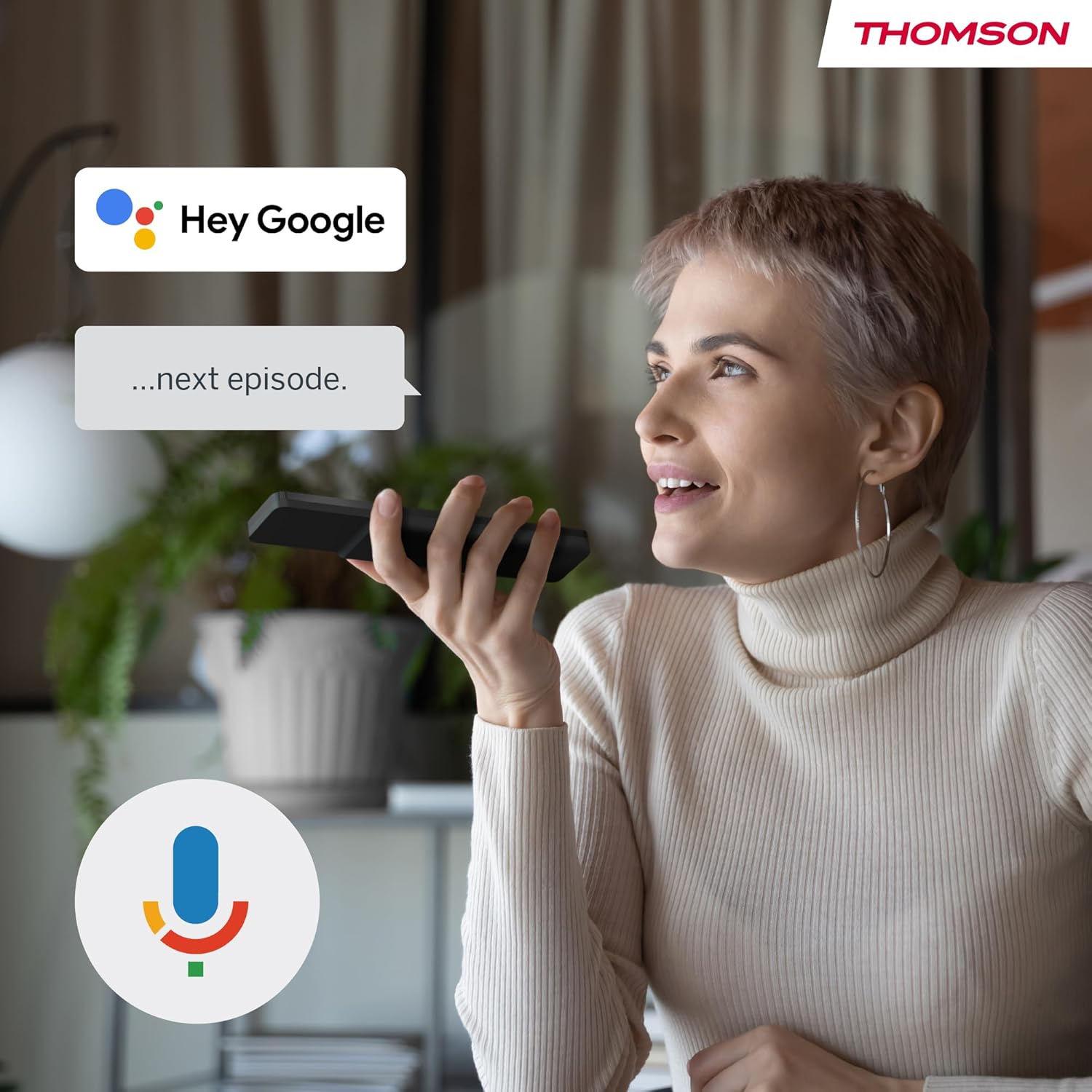 Thomson Go 32-Inch TV (81 cm), TV Android Portable - HD Ready (1366x768), Voice Control, Bluetooth 5.1, Wi-Fi, hotspot function, battery life up to 4 hours