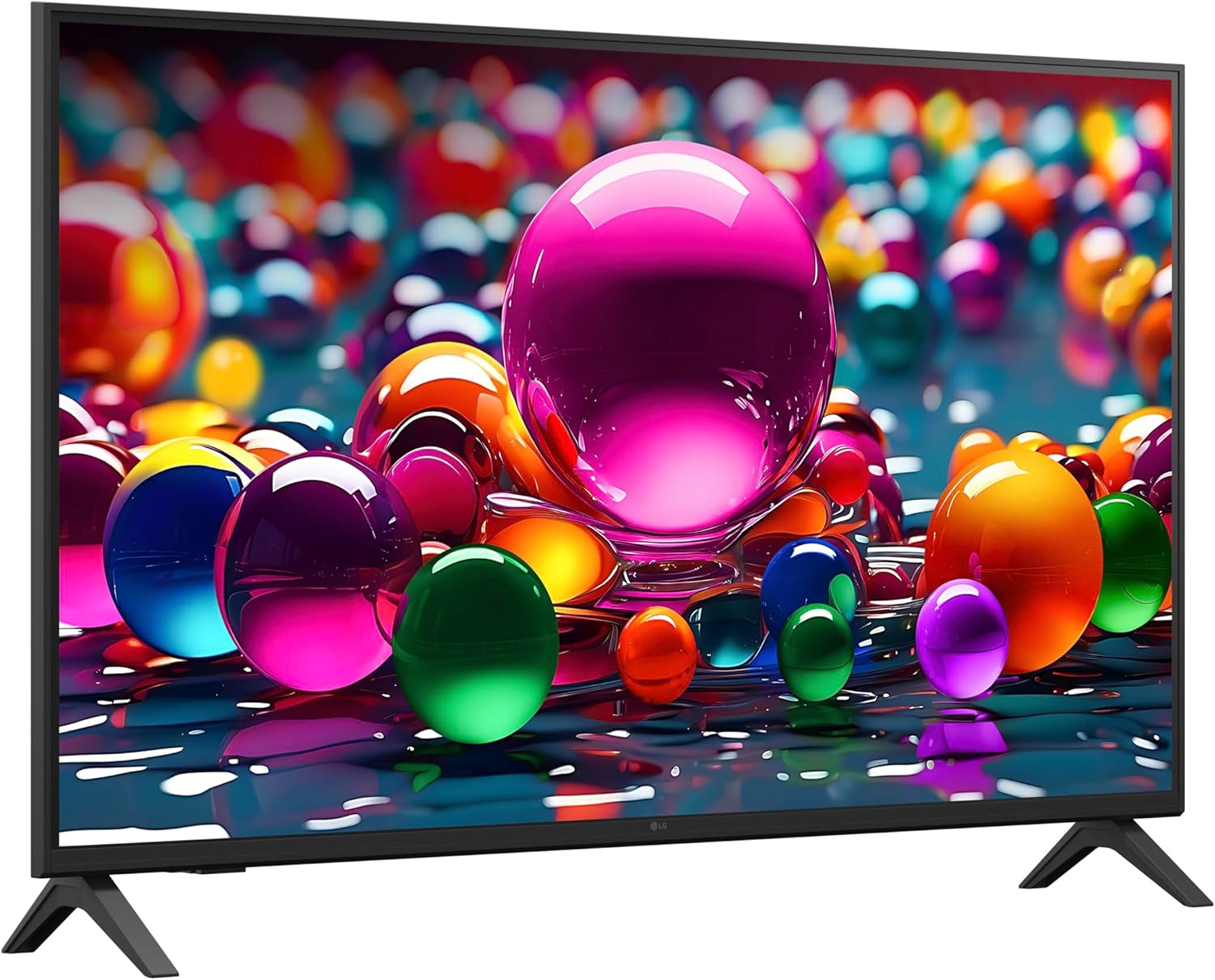 webOS UHD AI UA75 TV 43 Inch, Smart TV 4K Ultra HD, Processor α7 Gen8, webOS with AI, Filmmaker Mode, HDR10, Gaming with VRR 4K@60Hz, Game Optimizer, Wi-Fi, 43UA75006LA 2025