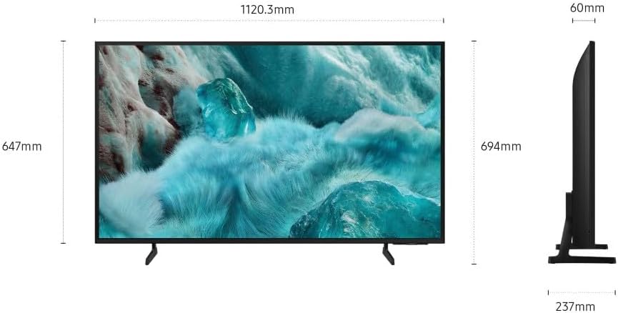 QLED 4K Vision AI Smart TV 50'' QE50Q7F4AUXZT, Q4 Processor, 100% Color Volume with Quantum Dot, Motion Xcelerator, OTS Lite & Adaptive Sound, SlimLook Design, 2025