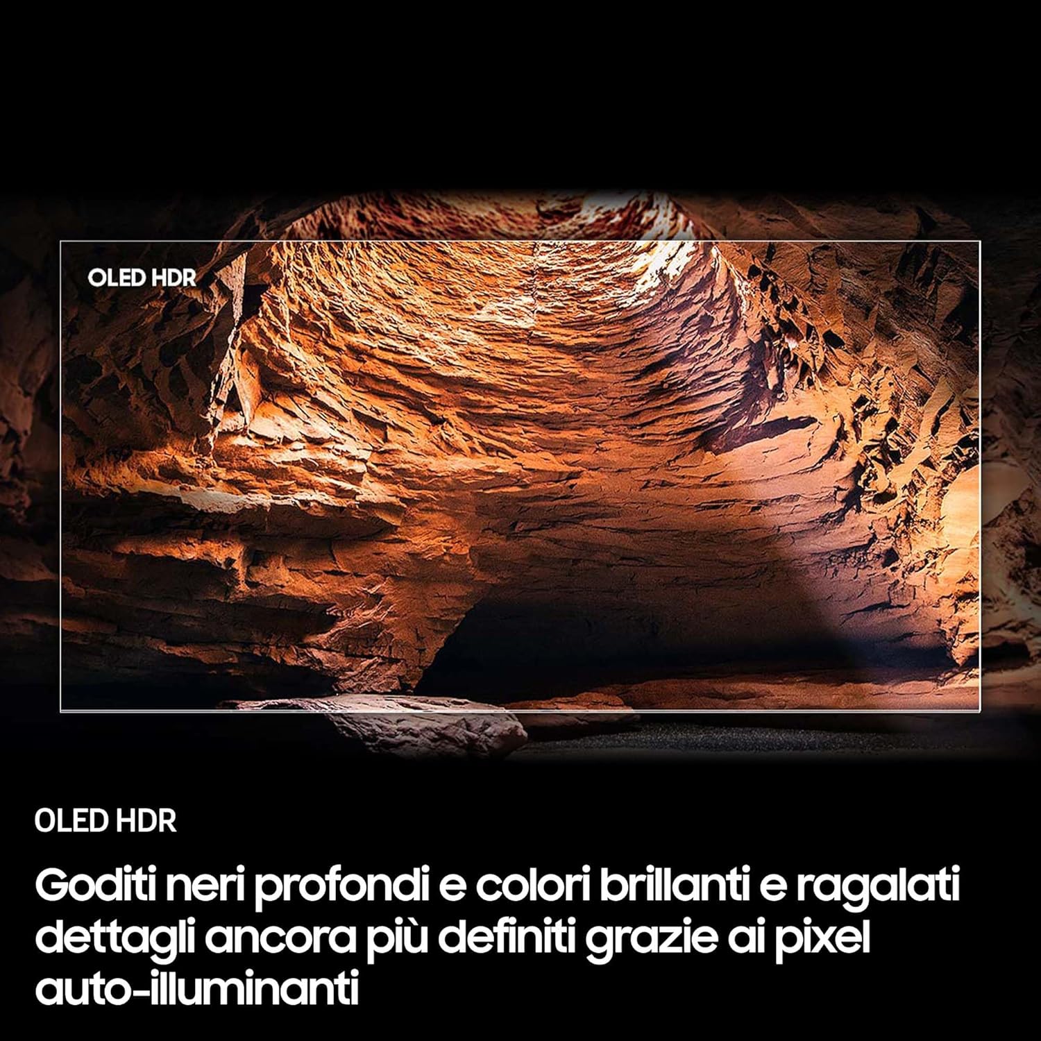 OLED 4K Vision AI Smart TV 65'' QE65S85FAEXZT, NQ4 AI Gen2 Processor, 4K AI Upscaling, Glare Free, Dolby Atmos & OTS Lite, Contour Design, Entertainment Package, 2025