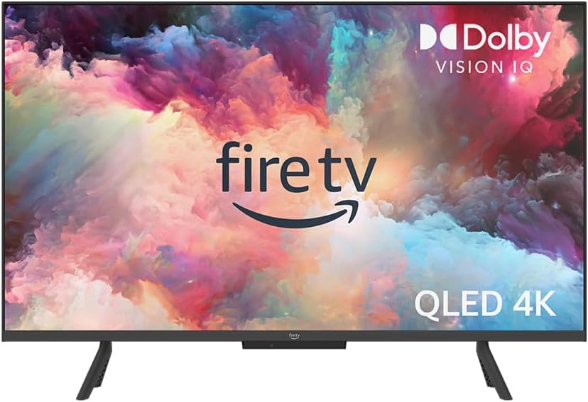 Introducing Amazon Fire TV Series Omni QLED | Smart TV 4K UHD, Dolby Vision IQ, Voice Commands with Alexa, 43“