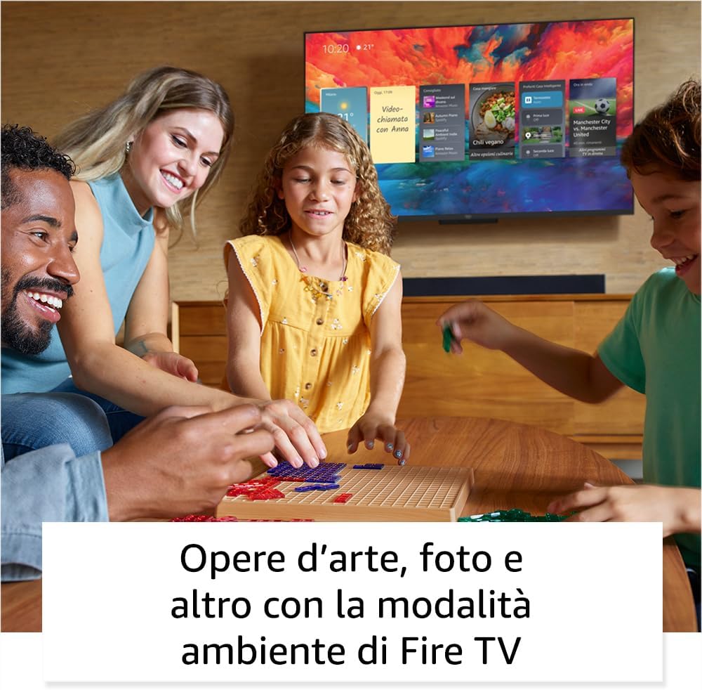 Introducing Amazon Fire TV Series Omni QLED | Smart TV 4K UHD, Dolby Vision IQ, Voice Commands with Alexa, 43“