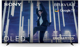 BRAVIA 8 OLED 55 Inch 4K HDR Google Smart TV | Gaming Menu for, IMAX Enhanced, Dolby Vision Atmos, Chromecast, AirPlay, 120Hz 55XR80