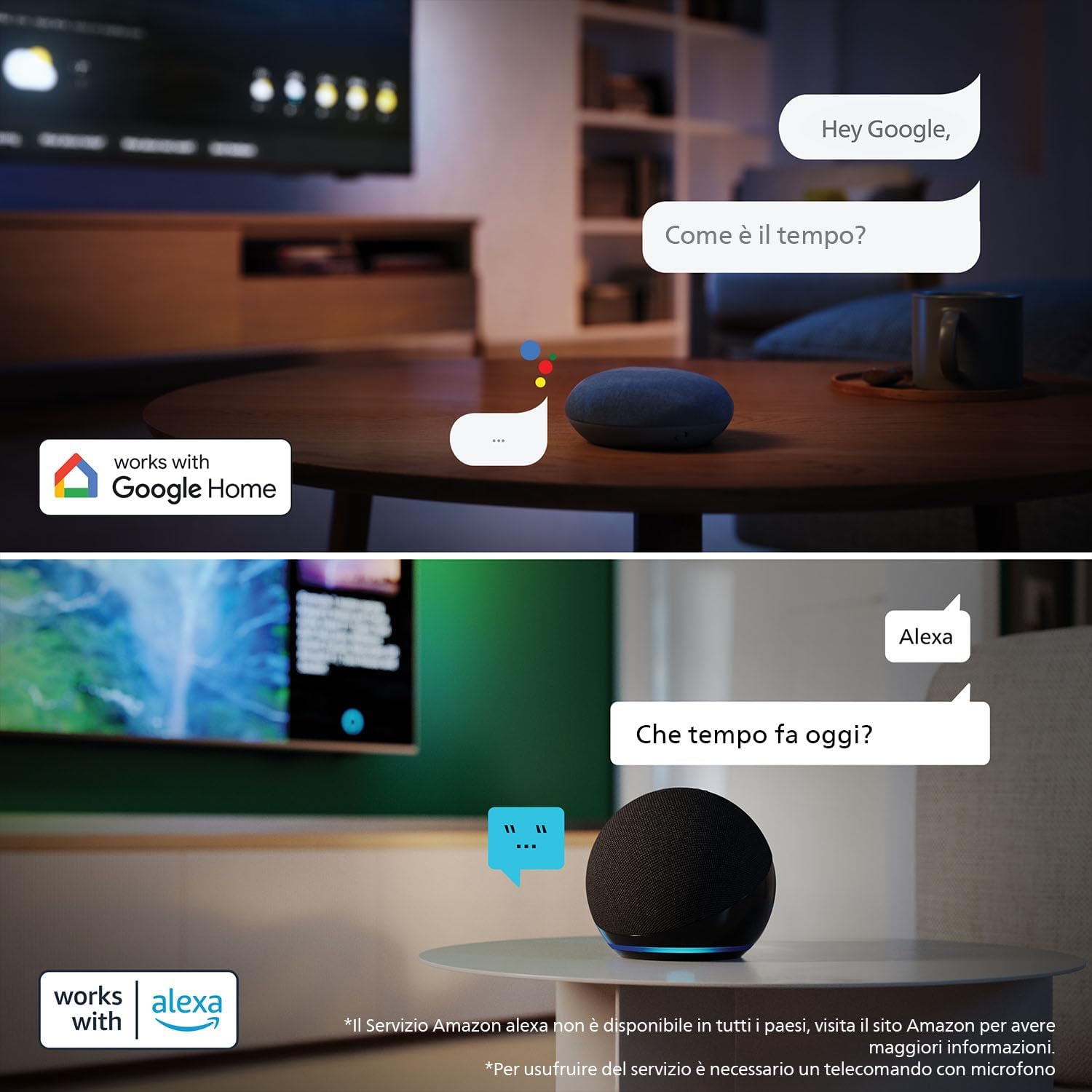 55PUS7200 4K LED Smart TV - 55-Inch Display with Titan OS Platform, Pixel Precise Ultra HD and Dolby Atmos Sound - Works with Alexa and Google Voice Assistant