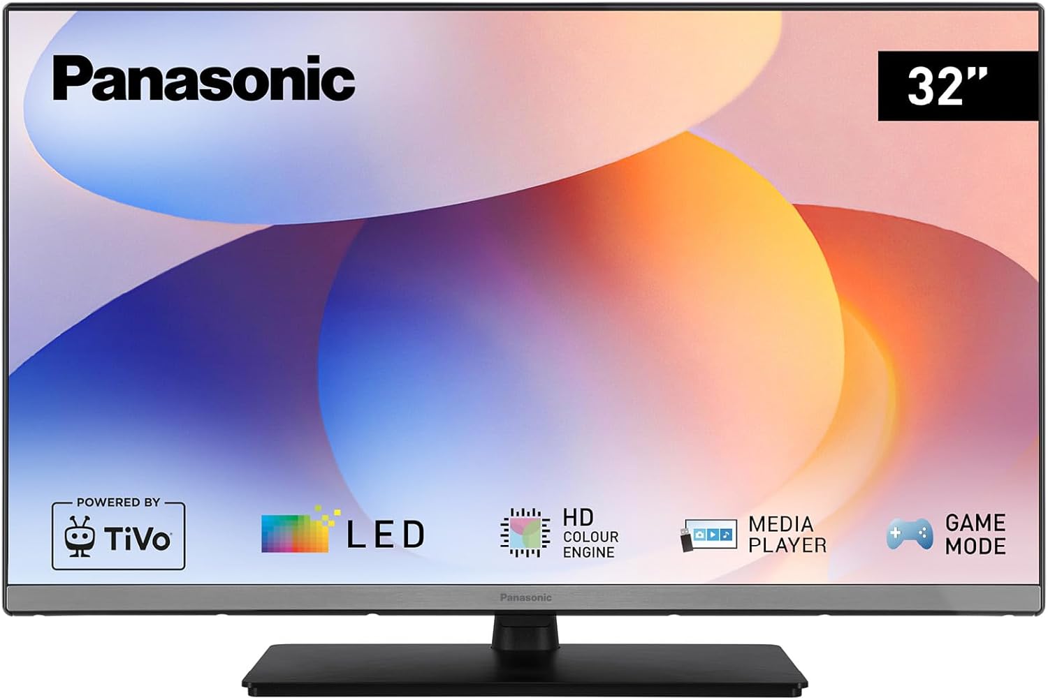 Panasonic TB-32S40AEZ, Series S40 32 Inch Smart LED TV HD, 2024, TiVo, Google and Alexa Voice Control, Game Mode, Media Player, HDR, HDMI, WLAN, for an Optimal Viewing Experience