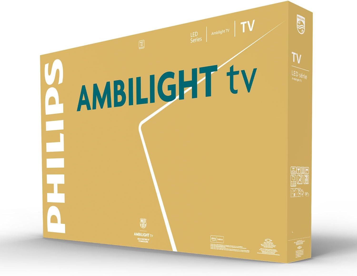 32PFS6900 HD LED Smart TV - 32-Inch Display with Pixel Plus, Titan OS Platform and Dolby Digital Sound - Works with Alexa and Google Voice Assistant