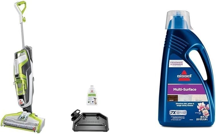Bissell CrossWave Turbo All-in-One Wet Dry Vacuum Mop, 3888A
