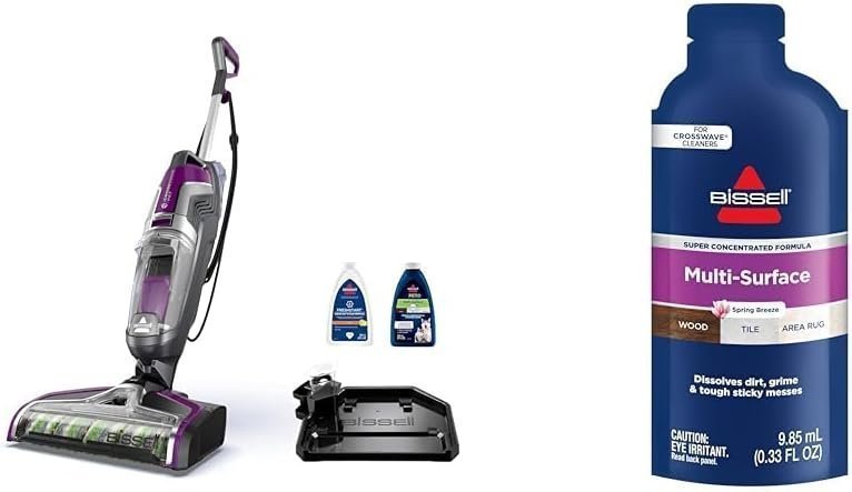 Bissell CrossWave Turbo All-in-One Wet Dry Vacuum Mop, 3888A