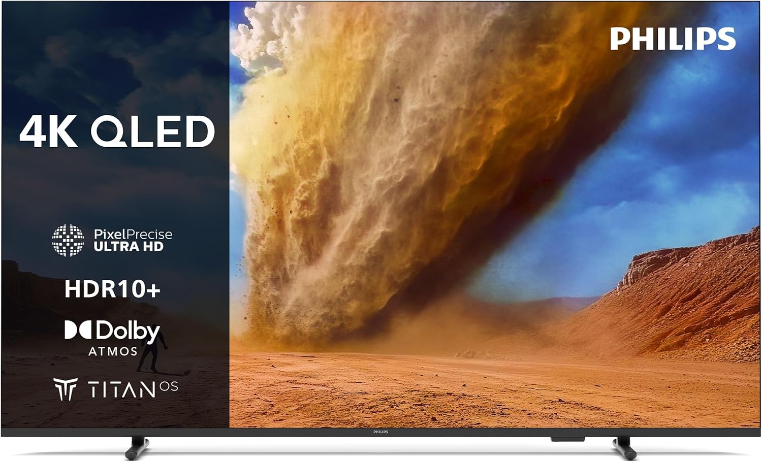43PUS7810 4K LED Smart TV - 43-Inch Display with Titan OS Platform, Pixel Precise Ultra HD and Dolby Atmos Sound - Works with Alexa and Google Voice Assistant