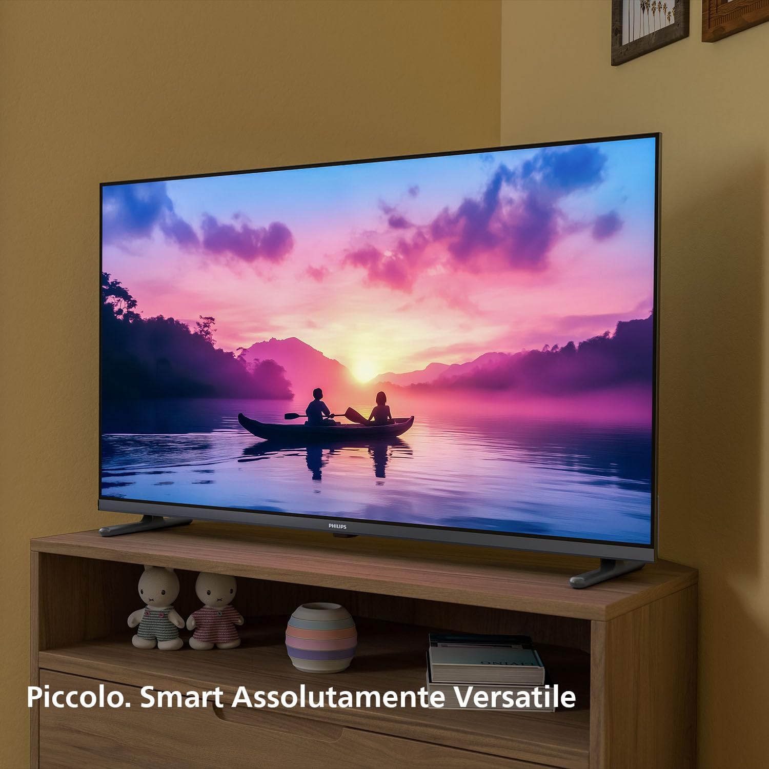 32PFS6000 HD LED Smart TV - 32-Inch Display with Pixel Plus, Titan OS Platform and Dolby Digital Sound - Works with Alexa and Google Voice Assistant