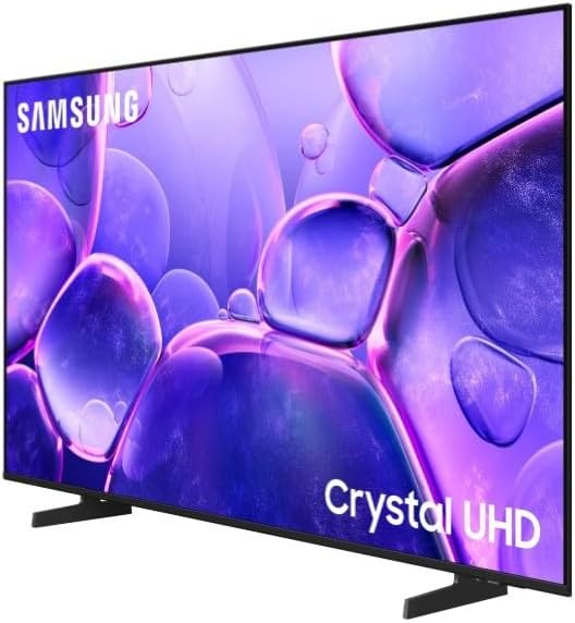Crystal UHD 4K Smart TV 50'' UE50U8090FUXZT, Crystal 4K Processor, HDR, Smart Experience, OTS Lite & Adaptive Sound, Metal Stream Design, 2025