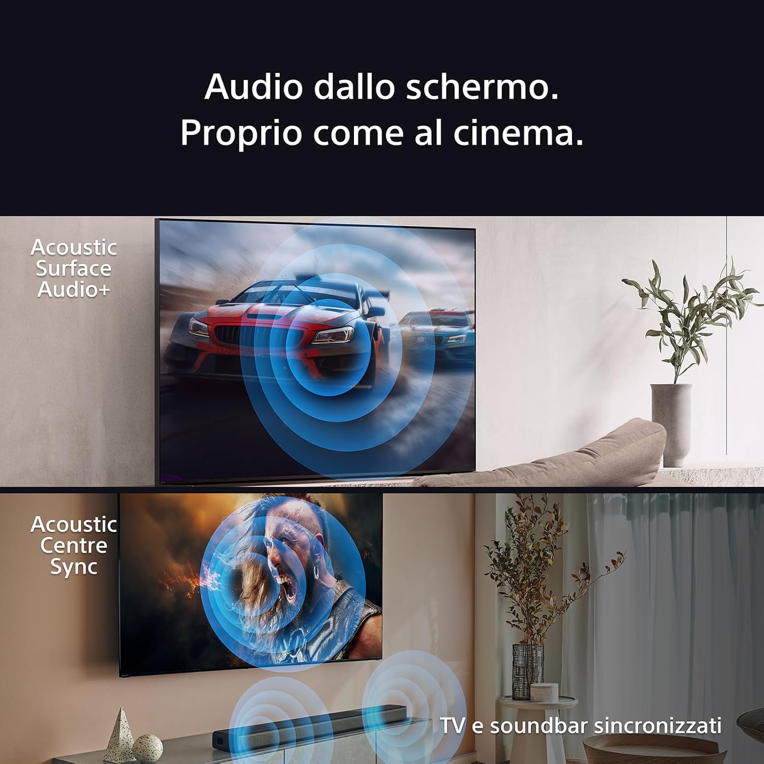BRAVIA 8 OLED 55 Inch 4K HDR Google Smart TV | Gaming Menu for, IMAX Enhanced, Dolby Vision Atmos, Chromecast, AirPlay, 120Hz 55XR80