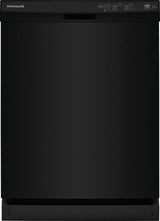 Frigidaire 24″ Built-In Dishwasher, Front Control, Black