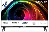 Sharp 40HA1305E - NON-SMART 40" FHD, FRAMELESS, 60Hz, 2x8W, HDMIx3, USBx2, Black