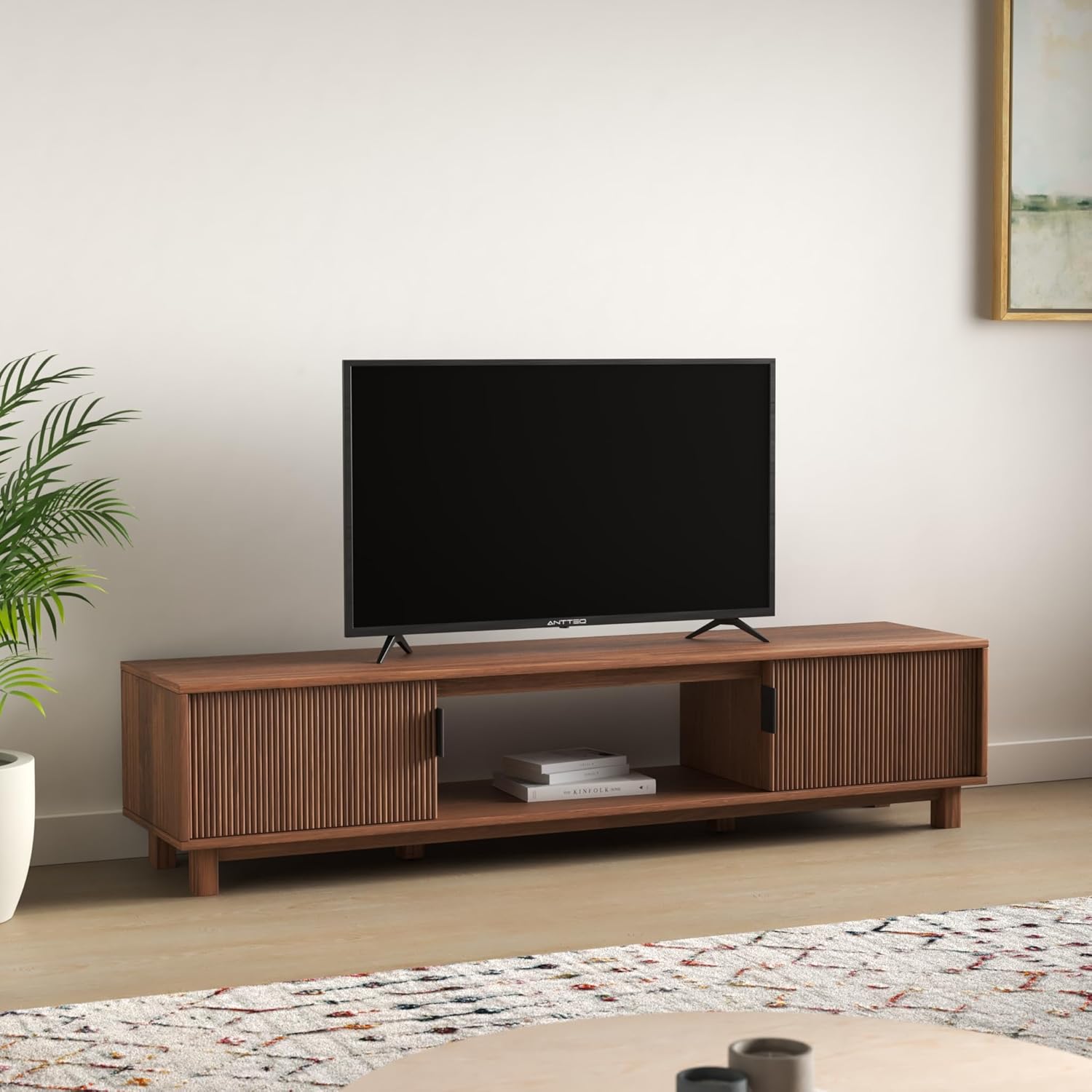 AV42F3 Smart TV 42 Inch (106 cm) TV with Prime Video, Youtube, Wi-Fi, Triple-Tuner DVB-T2 / S2 / C