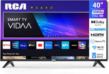 RCA Smart TV 40 Inch VIDAA Full HD Triple Tuner DVB-T/T2-C-S/S2, Wi-Fi, HDMI, USB, CI/CI+, Hotel Mode (VRS40FQ1, 2024)