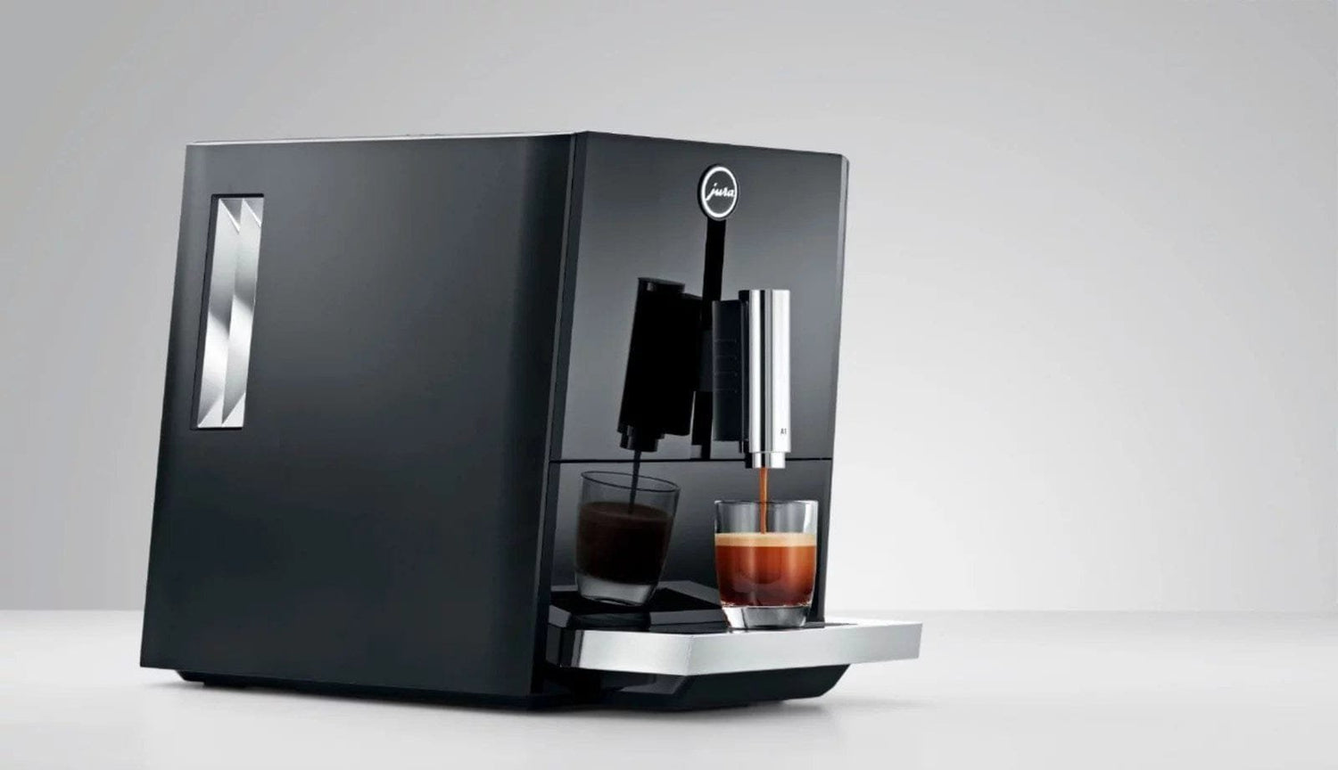 Jura A1 Espresso Machine with 15 bars of pressure Piano Black